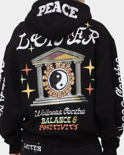 Loiter Peace Walker Hoodie Black