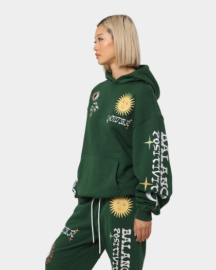 Loiter Peace Walker Hoodie Green