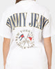 Tommy Jeans Women's TJW Oversized Modern Prep 2 T-Shirt White