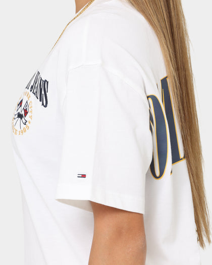 Tommy Jeans Women's TJW Oversized Modern Prep 2 T-Shirt White