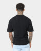 Saint Morta Knitted Button Up T-Shirt Black