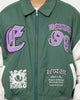 Loiter Ethereal Varsity Jacket Green