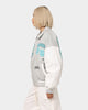 Loiter Ethereal Varsity Jacket Light Grey