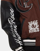 Loiter Ethereal Varsity Jacket Brown