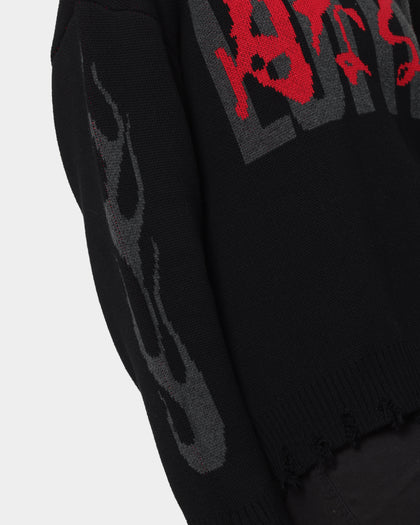 Loiter Honour Knit Sweater Black
