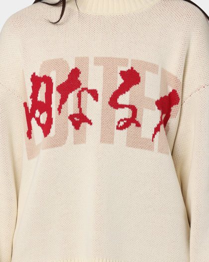 Loiter Honour Knit Sweater Off White