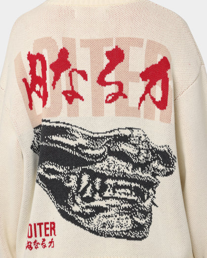 Loiter Honour Knit Sweater Off White