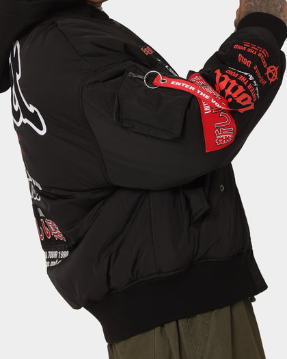 Loiter Void Bomber Jacket Black