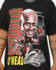 Goat Crew X Shaq Man of Steel Vintage T-Shirt Washed Black