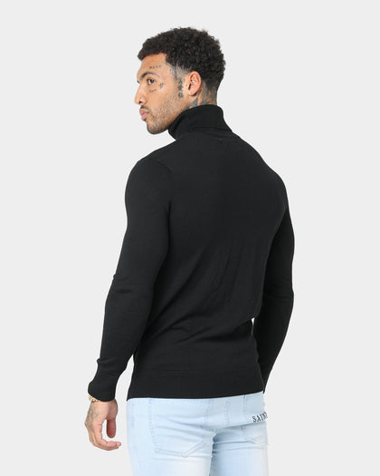 Saint Morta Rollneck Sweater Black