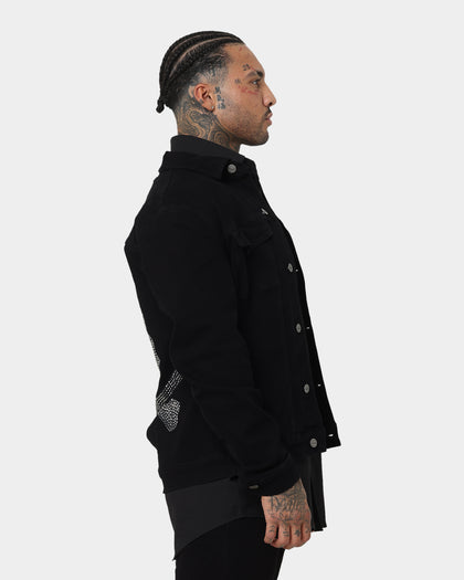 Saint Morta Skullclub Deluxe Denim Jacket Black