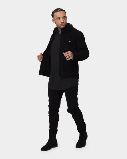 Saint Morta Skullclub Deluxe Denim Jacket Black