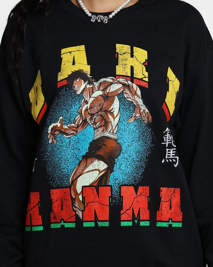 Goat Crew X Baki Hanma Baki Crewneck Black