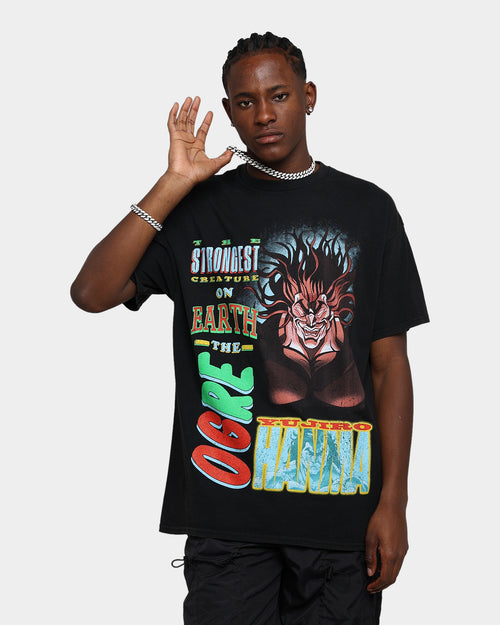 Goat Crew X Baki Hanma Yurijo Vintage T-Shirt Black Wash
