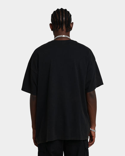 Goat Crew X Baki Hanma The Raitai Tournament Vintage T-Shirt Black Wash