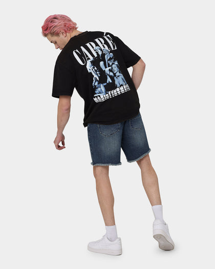 Carré X Marilyn Monroe Collage Vintage T-Shirt Washed Black