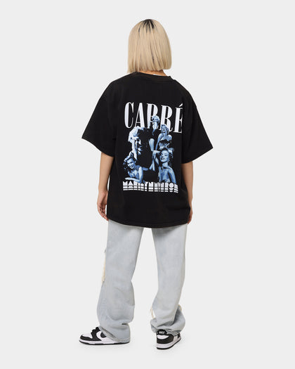 Carré X Marilyn Monroe Collage Vintage T-Shirt Washed Black