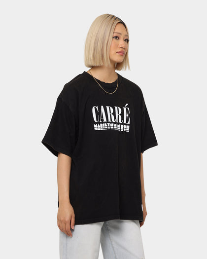 Carré X Marilyn Monroe Collage Vintage T-Shirt Washed Black