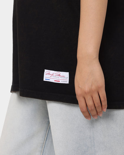 Carré X Marilyn Monroe Collage Vintage T-Shirt Washed Black