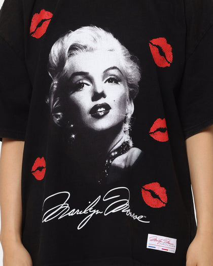 Carré X Marilyn Monroe Wonderful Vintage T-Shirt Washed Black