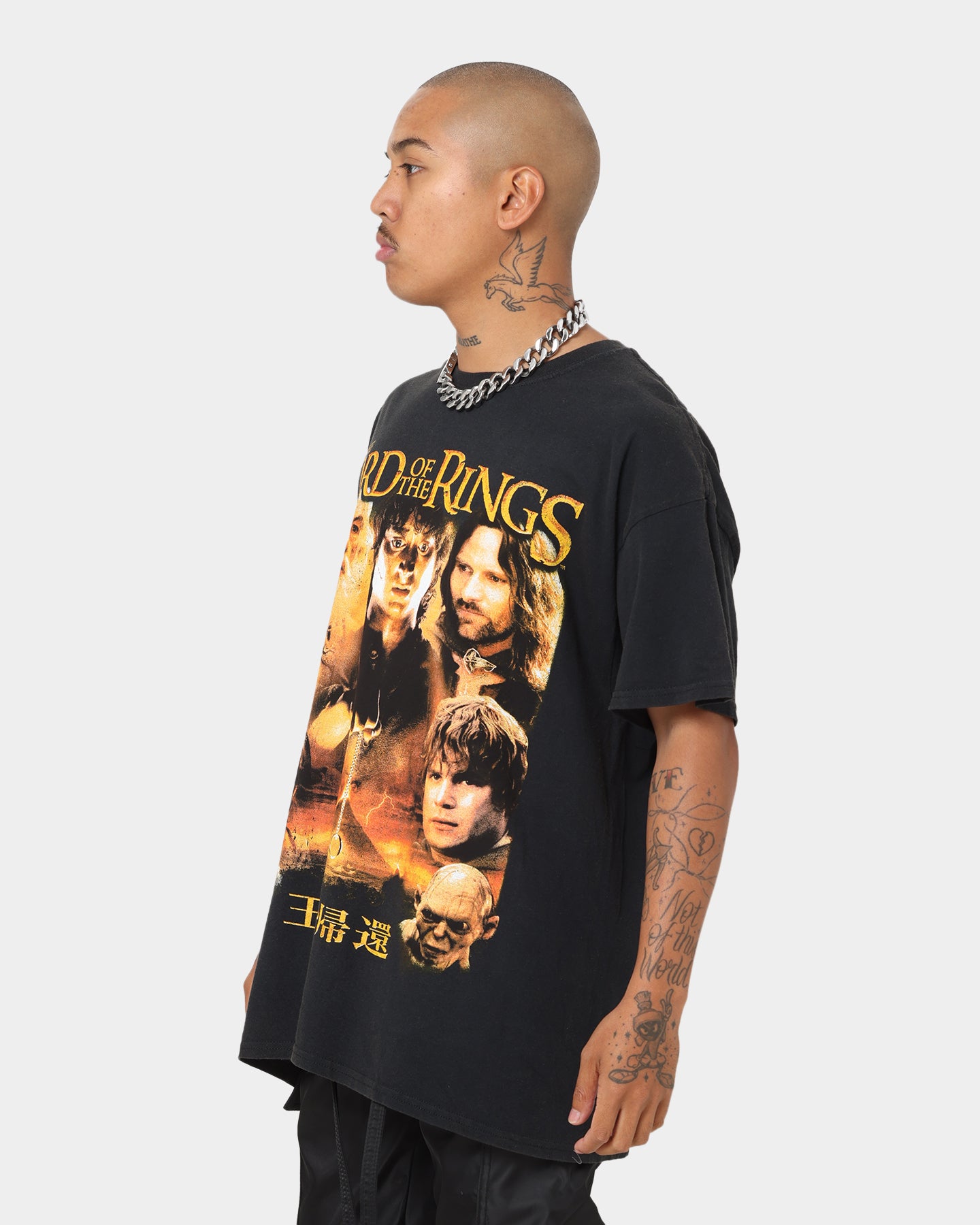 The Lord of the Rings Tシャツ XL LORD OF THE RING Black T-shirt | GameStop