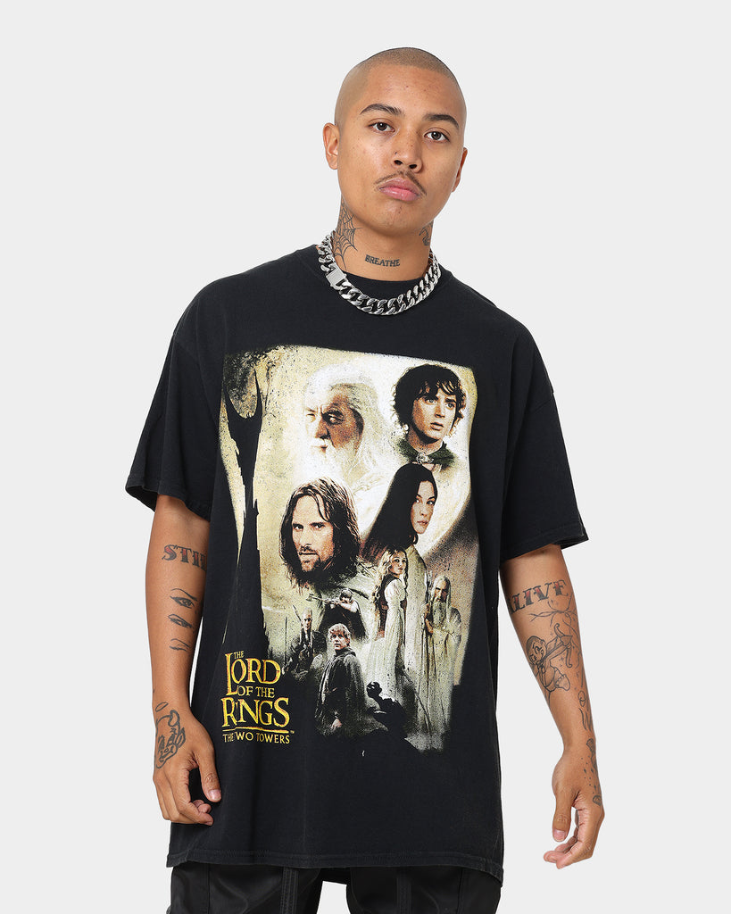 American Thrift X Lord Of The Rings The Two Towers Poster Vintage