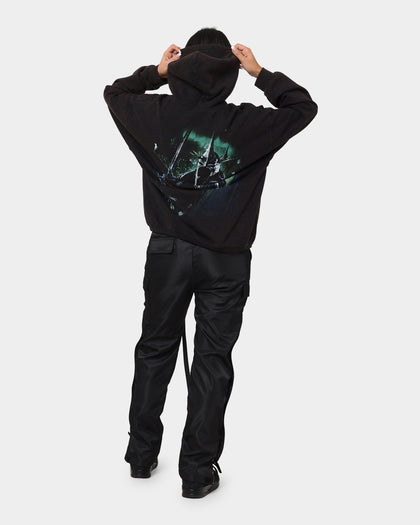 American Thrift X Lord Of The Rings Witch-King Of Angmar Vintage Hoodie Washed Black