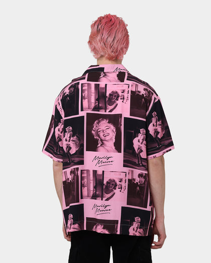 Carré X Marilyn Monroe Button Up Shirt Pink