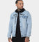 Saint Morta London Hooded Denim Jacket V2 Light Blue/Black