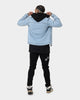 Saint Morta London Hooded Denim Jacket V2 Light Blue/Black