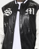 Saint Morta Graveyard Reptile Jacket Black/White