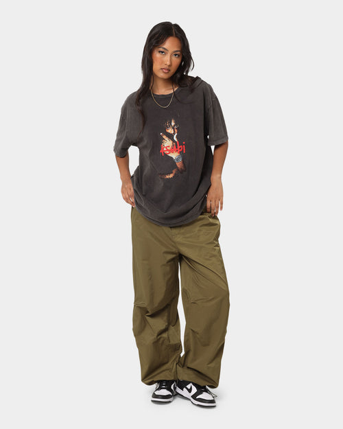 Ksubi X Juice Wrld 999 Biggie Vintage T-Shirt Faded Black