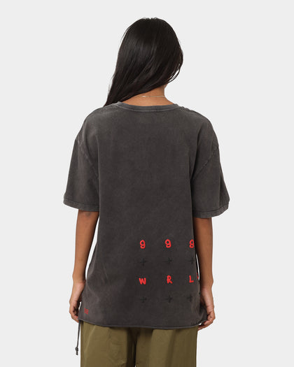 Ksubi X Juice Wrld 999 Biggie Vintage T-Shirt Faded Black