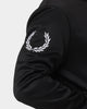 Fred Perry Badged Track Jacket Black