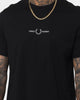 Fred Perry Embroidered T-Shirt Black
