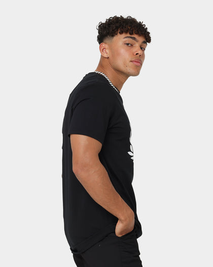 Fred Perry Laurel Wreath Print T-Shirt Black