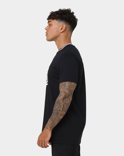 Fred Perry Laurel Wreath Print T-Shirt Black