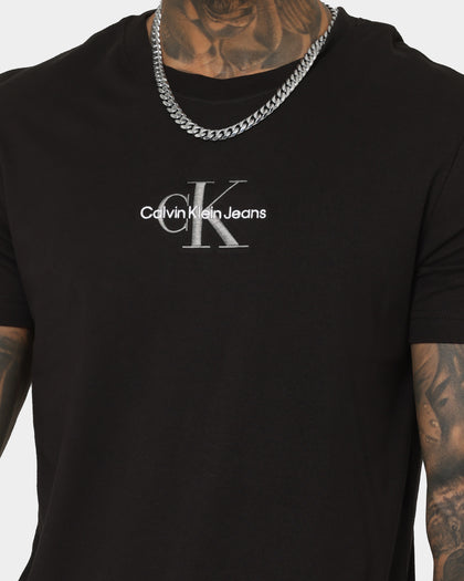 Calvin Klein Monologo T-Shirt Ck Black