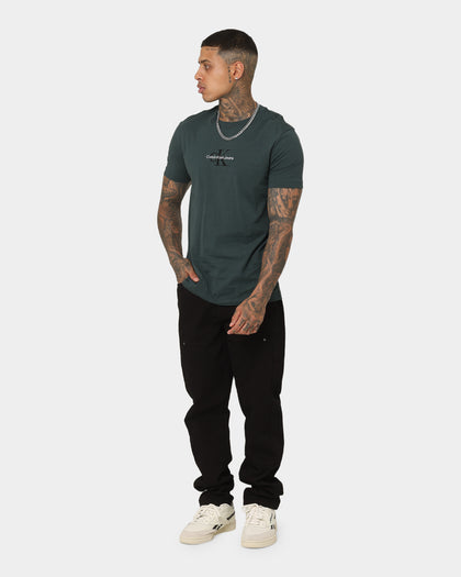 Calvin Klein Monologo T-Shirt Dark Seaweed