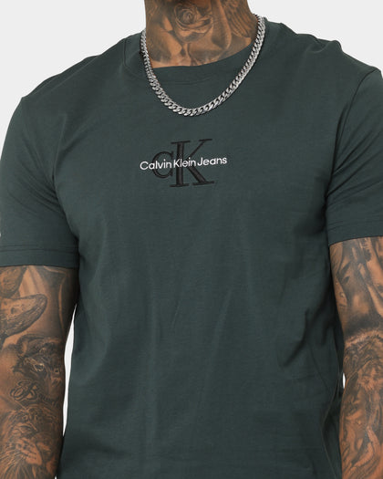 Calvin Klein Monologo T-Shirt Dark Seaweed