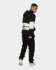 Calvin Klein Stripe CK Colourblock Hoodie Ck Black