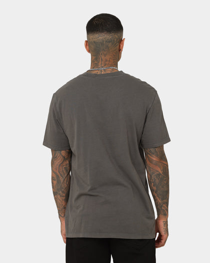 Calvin Klein Stripe CK Washed T-Shirt Industrial Grey