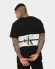 Calvin Klein Stripe CK Colourblock T-Shirt Ck Black