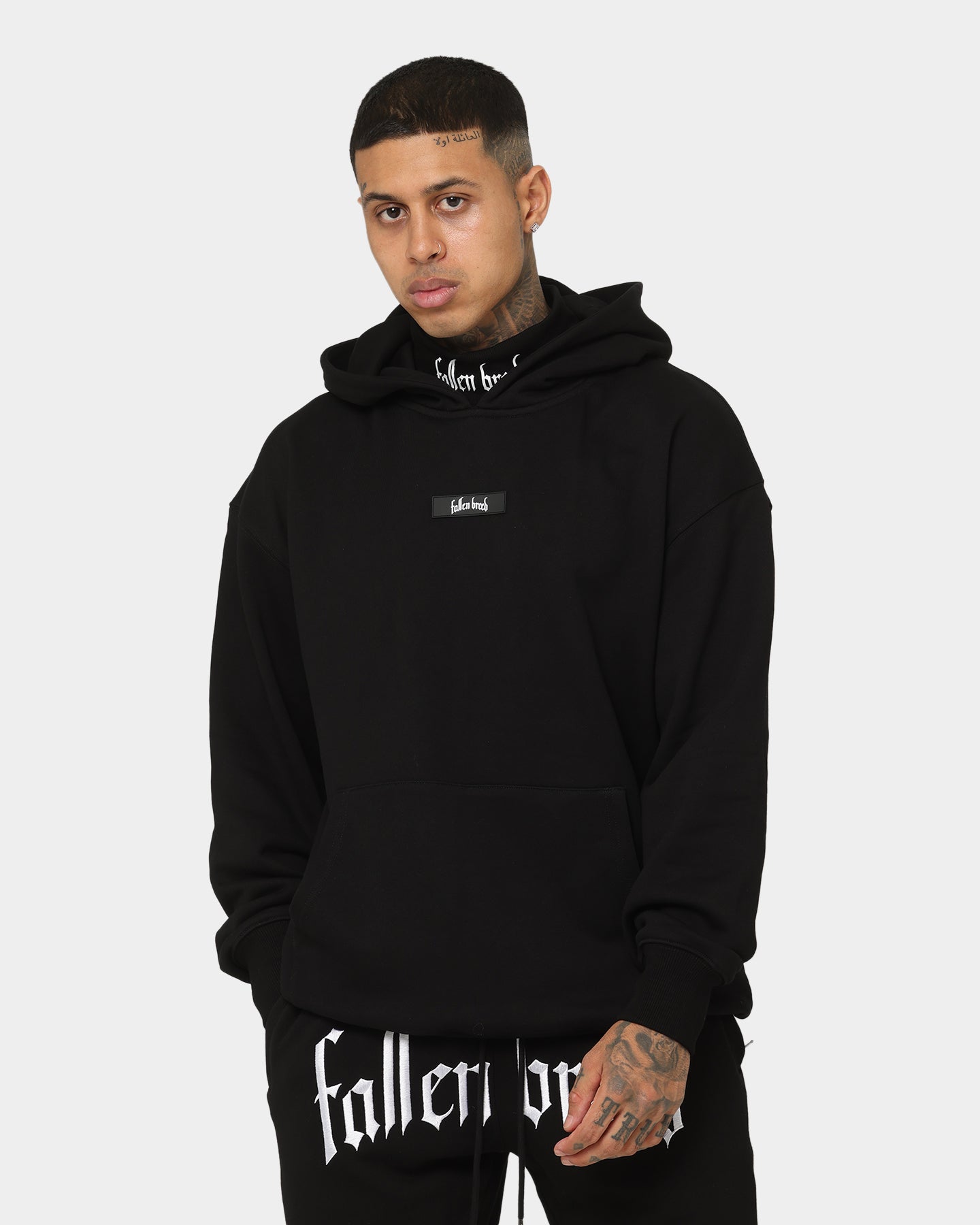 Fallen Breed Signature Logo Hoodie Black | Culture Kings US
