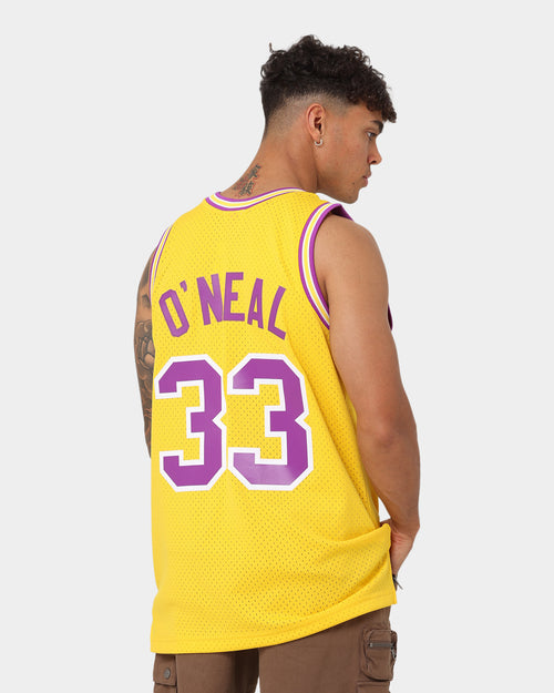 Mitchell & Ness Shaquille O'Neal Louisiana State University '90-'92 Jersey Yellow