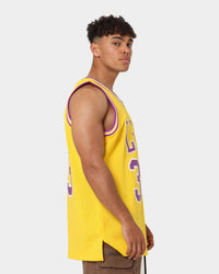 Mitchell & Ness Shaquille O'Neal Louisiana State University '90-'92 Jersey Yellow