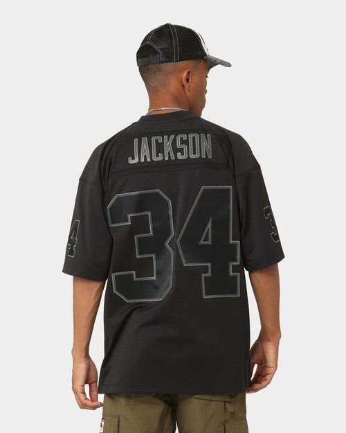 Mitchell & Ness Bo Jackson Los Angeles Raiders '88-89 Triple Black Legacy Jersey Black
