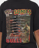 Mitchell & Ness Seattle Sonics VS Chicago Bulls 1996 Finals T-Shirt Faded Black