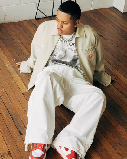 Loiter X The Anti Order Power Jacket Stone