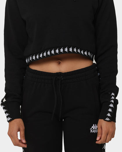 Kappa Women's 222 Banda Vanity Jacket Black/White